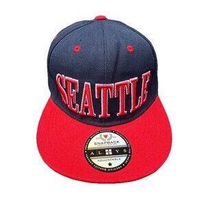 Seattle Washington SnapBack Hat Original Sport Cap Fitted 7 1/4